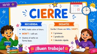 Muestra real del material de inglés, diapositiva 12