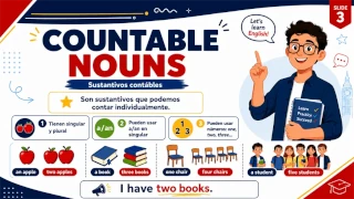 Muestra real del material de inglés, diapositiva 4