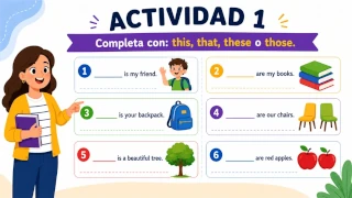 Muestra real del material de inglés, diapositiva 8