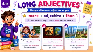 Muestra real del material de inglés, diapositiva 1