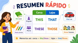Muestra real del material de inglés, diapositiva 2