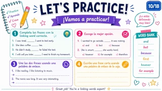 Muestra real del material de inglés, diapositiva 4