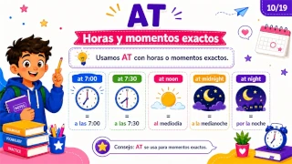 Muestra real del material de inglés, diapositiva 11