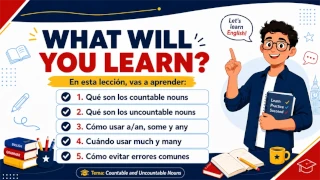 Muestra real del material de inglés, diapositiva 17