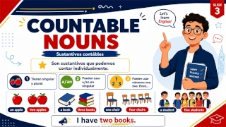 Muestra real del material de inglés, diapositiva 18
