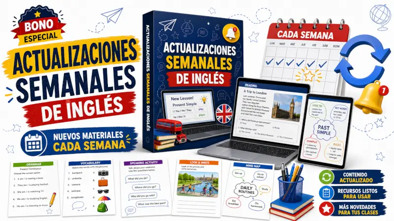 Actualizaciones semanales
